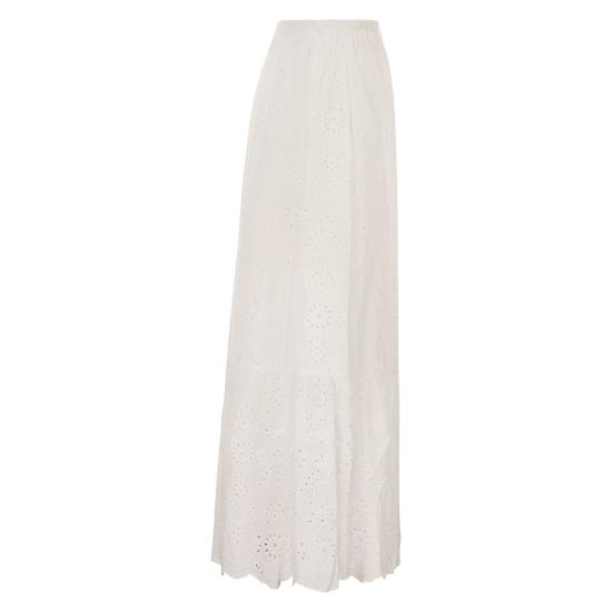 26SS 세인트바쓰 롱 스커트 JNN0001 WHITE - MC2 SAINT BARTH