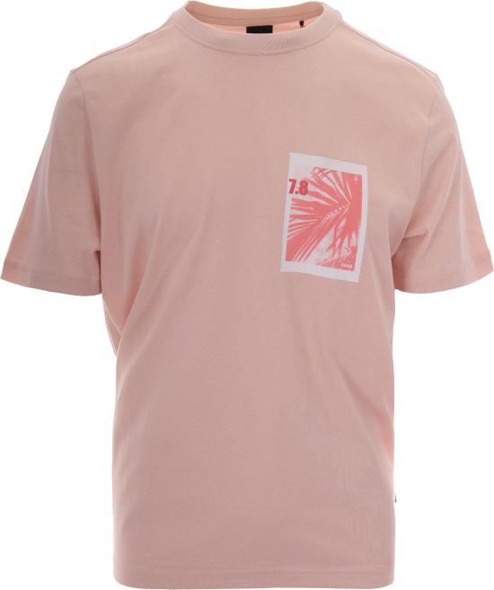 26SS 보스 반팔 티셔츠 50561853690 PINK