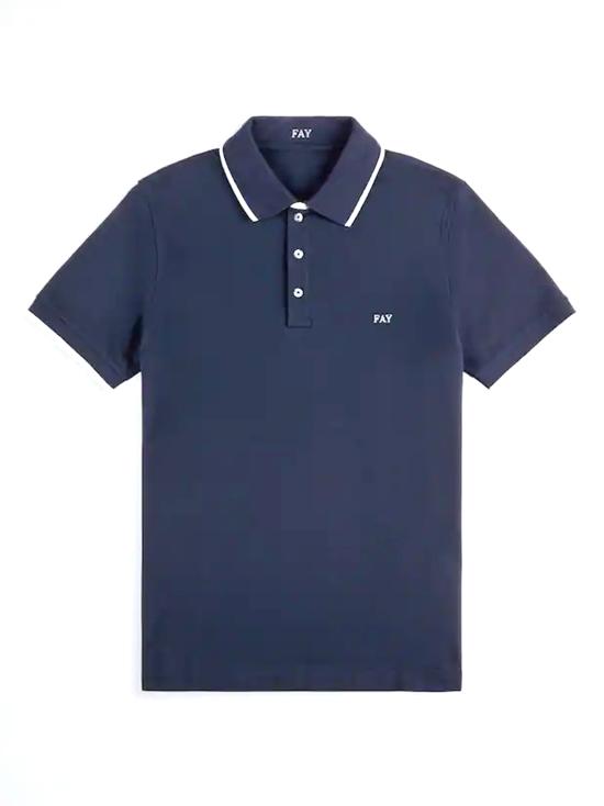 26SS 페이 폴로 티셔츠 NPMB252140STDW U806 BLU