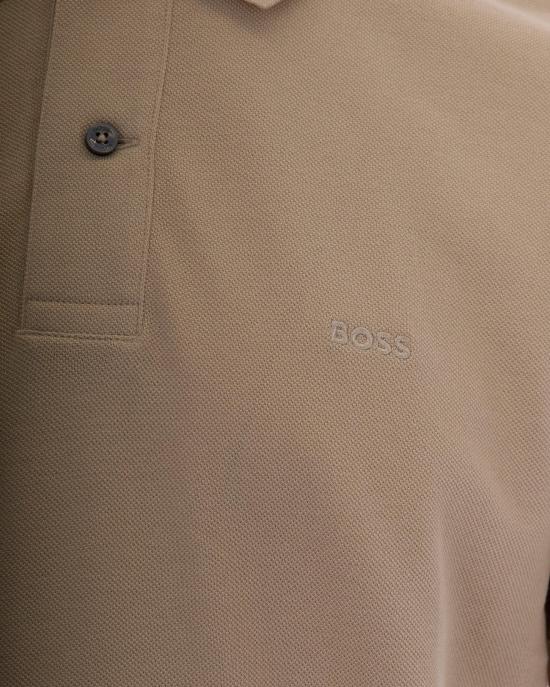 26SS 보스 폴로 티셔츠 50553564286 BEIGE - BOSS