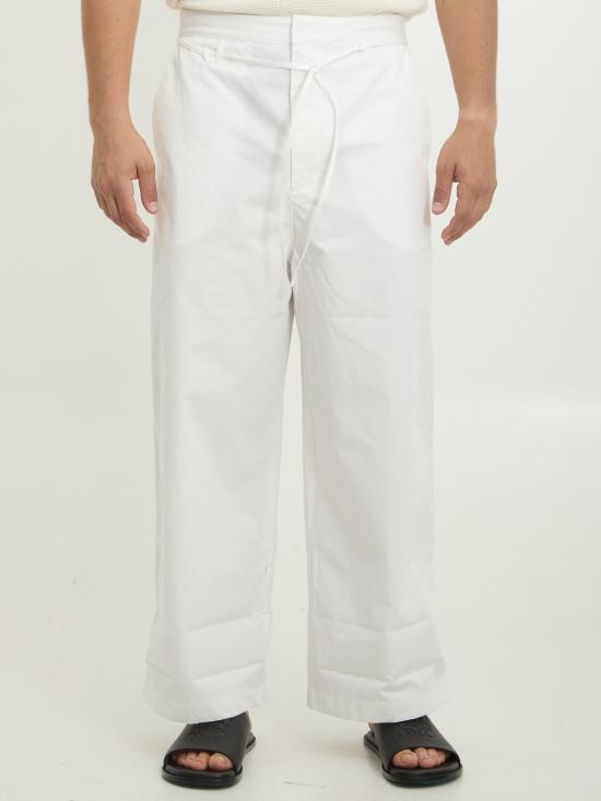 26SS 자크뮈스 스트레이트 팬츠 PAM00574 WHITE