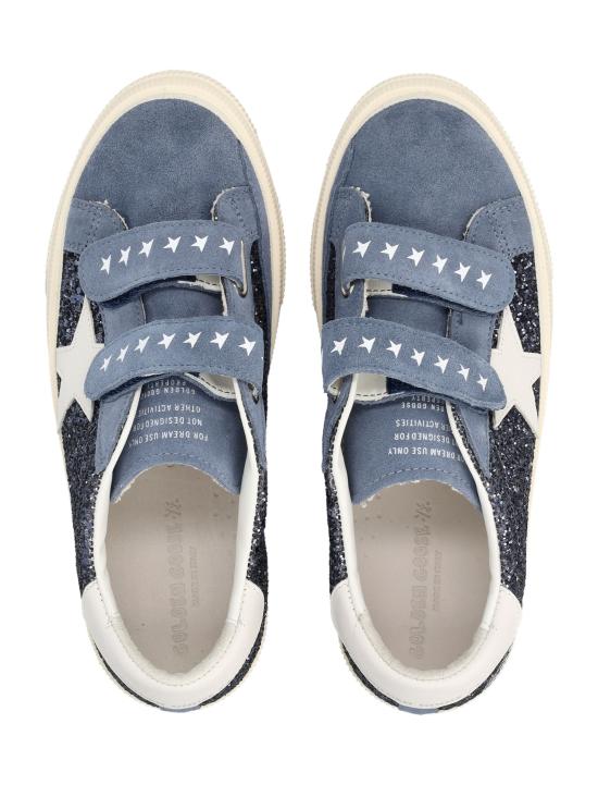 26FW [키즈] 골든구스 스니커즈 F00198F008673 51131 BLUE BLACK BLUE - GOLDEN GOOSE