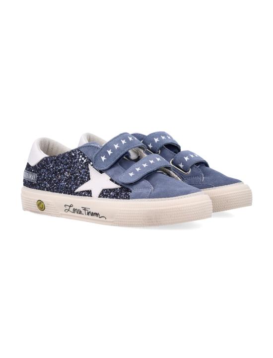 26FW [키즈] 골든구스 스니커즈 F00198F008673 51131 BLUE BLACK BLUE - GOLDEN GOOSE