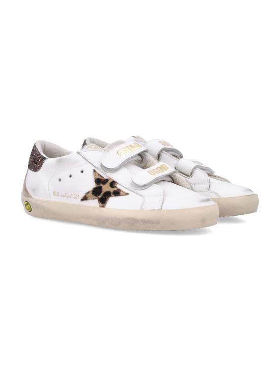 26FW [키즈] 골든구스 스니커즈 F00177F008668 12515 WHITE LEOPARD - GOLDEN GOOSE