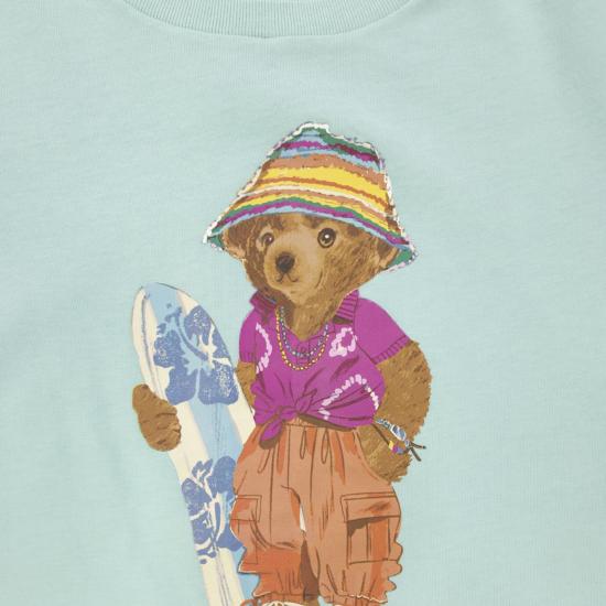 26SS [키즈] 폴로 랄프로렌 티셔츠 313B22529 LIGHT BLUE - POLO RALPH LAUREN