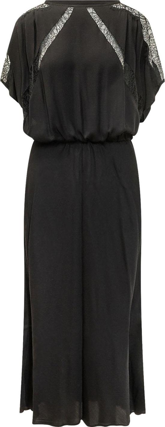 26SS 핑코 롱 원피스 106625A385Z99 BLACK