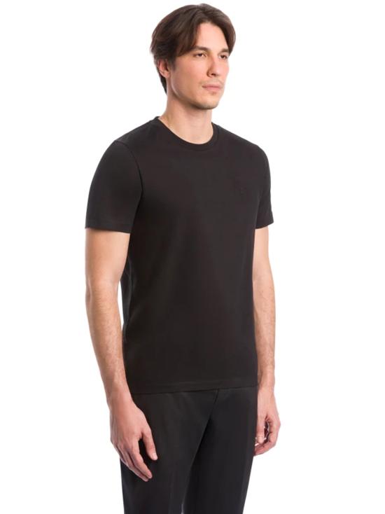 26SS 돈답 반팔 티셔츠 US198JF0271UZL4 999 NERO - DONDUP