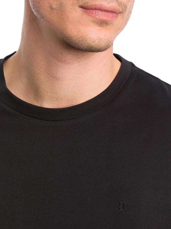26SS 돈답 반팔 티셔츠 US198JF0271UZL4 999 NERO - DONDUP