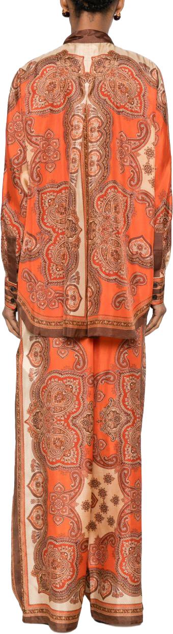 26FW 짐머만 블라우스 1499TSS263TAPA ORANGE - ZIMMERMANN