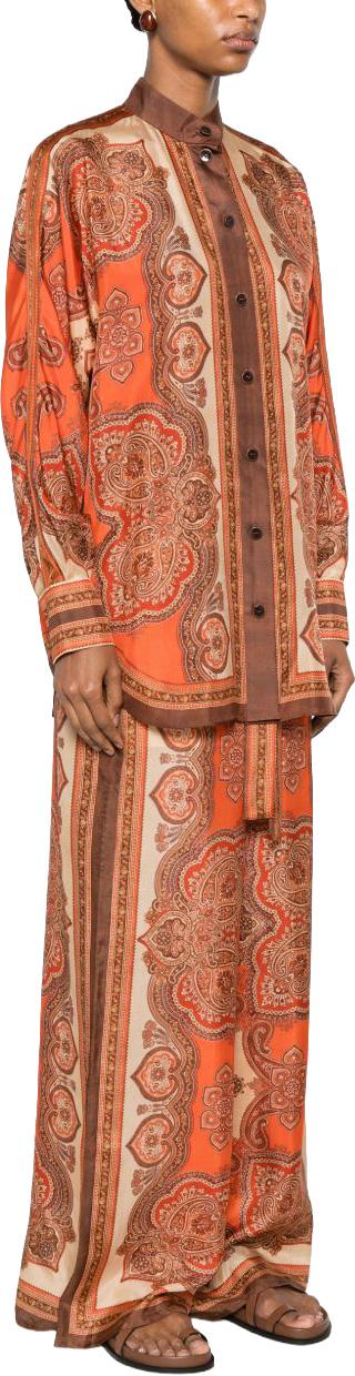 26FW 짐머만 블라우스 1499TSS263TAPA ORANGE - ZIMMERMANN