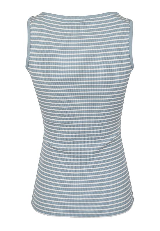 26SS 랄프 로렌 민소매 티셔츠 201P09099 002 BLU WHITE - RALPH LAUREN