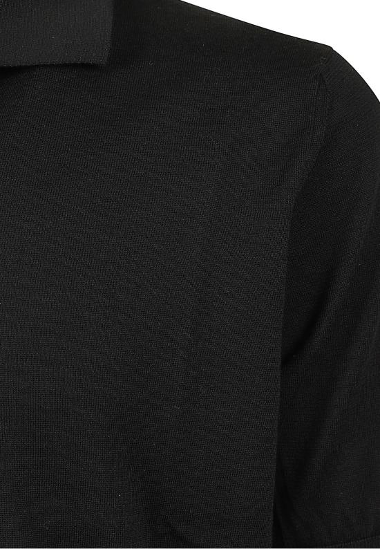 26SS 라르디니 폴로 티셔츠 CNLPMC102 CN64020 999 BLACK - LARDINI