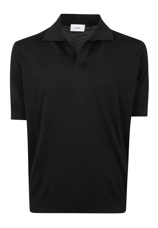 26SS 라르디니 폴로 티셔츠 CNLPMC102 CN64020 999 BLACK