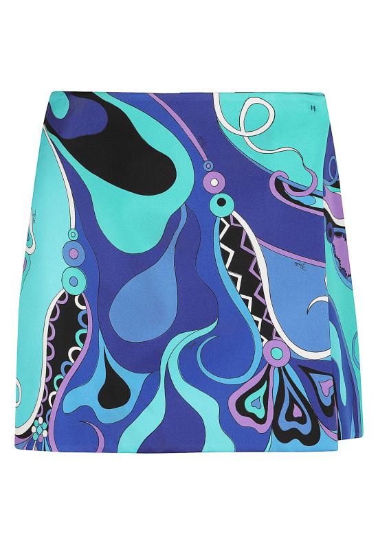 26SS 에밀리오푸치 숏 스커트 6HRV38 6H731 029 TURQUOISE BLUE