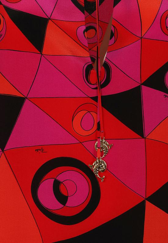 26SS 에밀리오푸치 블라우스 6HRL75 6H723 050 FUCHSIA BLACK - EMILIO PUCCI