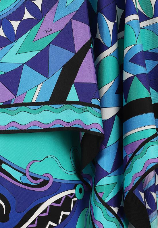 26SS 에밀리오푸치 롱 원피스 6HRI32 6H731 029 TURQUOISE BLUE - EMILIO PUCCI