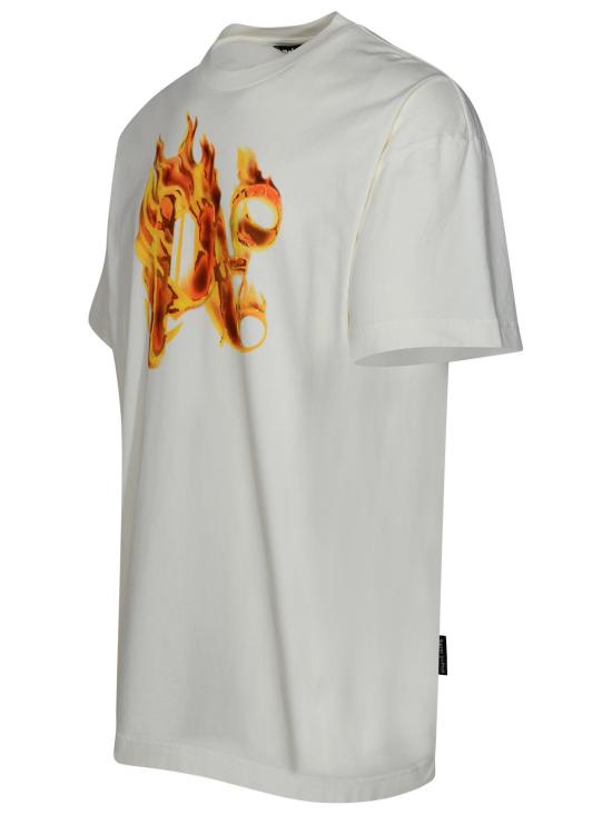 26FW 팜앤젤스 반팔 티셔츠 PMAA072R24JER0010376 White - PALM ANGELS