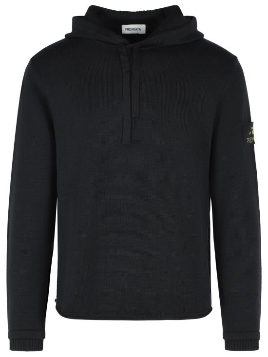 25FW 프리미아타 스웨터 PMG23BLACK Black