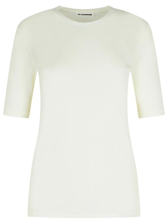 25SS 질샌더 긴팔 티셔츠 J03FV0117 J20145100 White - JIL SANDER