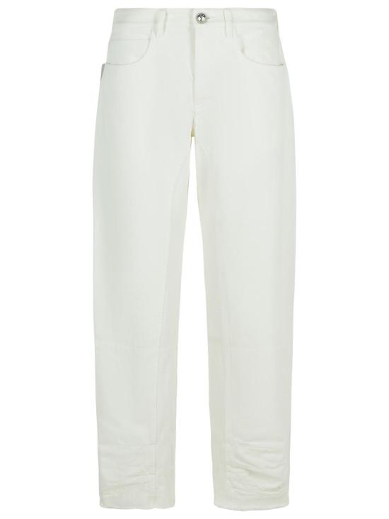 25SS 질샌더 데님 팬츠 J04KA0115 J46463102 White