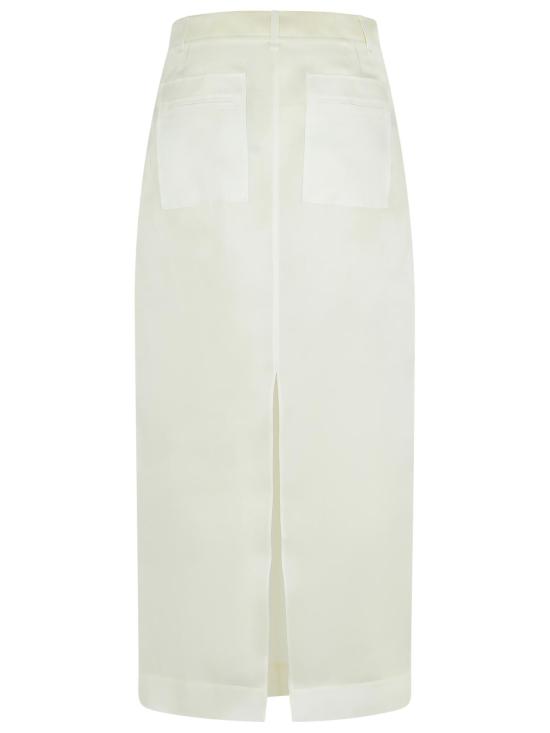 25SS 케이트 롱 스커트 41493002 W3002168 White - KHAITE