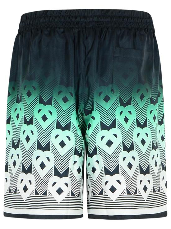 25FW 카사블랑카 숏팬츠 MPF25 TR 012 01MONOGRAM GRADIENT Green - CASABLANCA