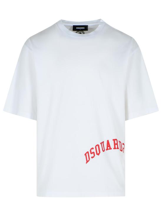 25FW 디스퀘어드2 반팔 티셔츠 S71GD1601 D20035101 White
