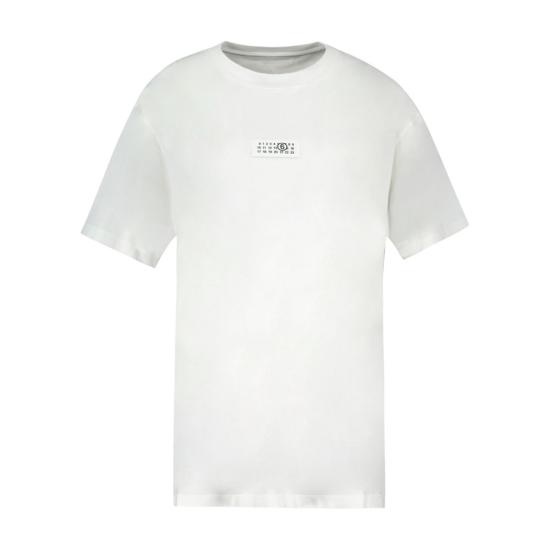 26FW MM6 메종마르지엘라 반팔 티셔츠 SH0GC0071 M20258 101 white