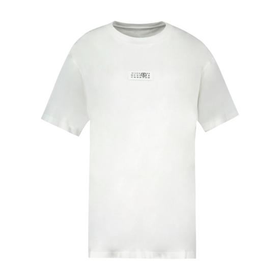26FW MM6 메종마르지엘라 반팔 티셔츠 SH0GC0071 M20258 101 white