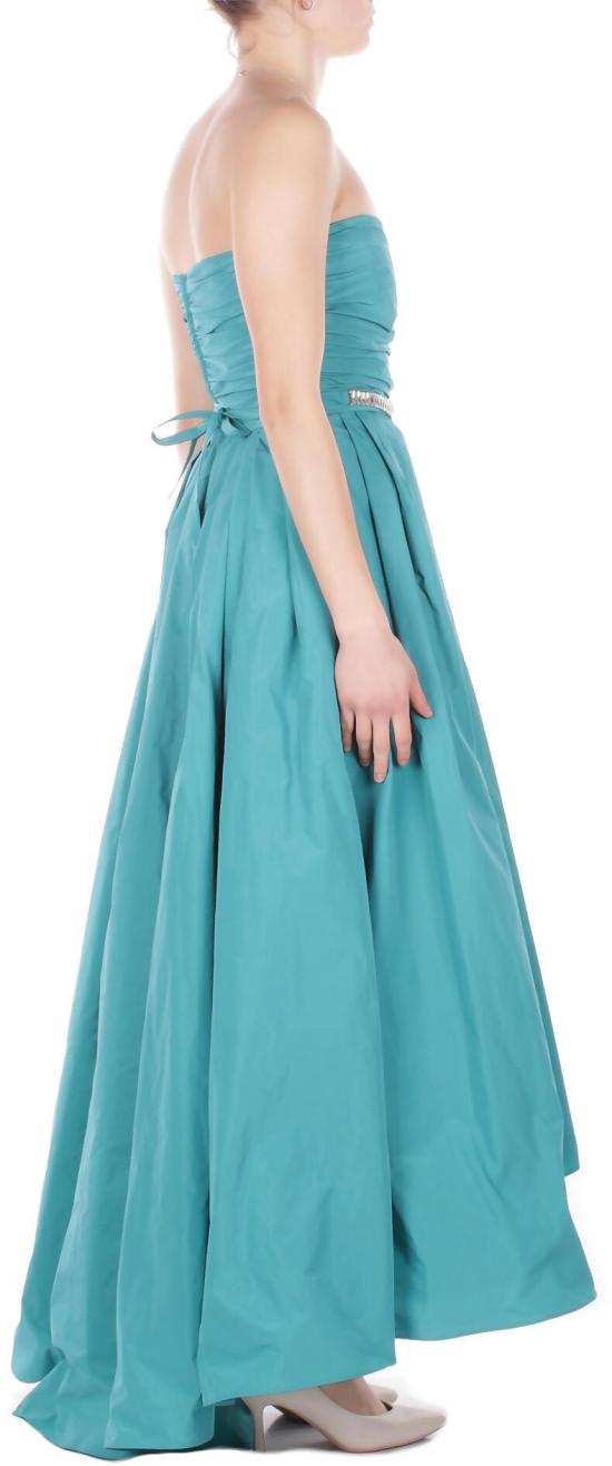 26SS 핑코 롱 원피스 106254A327V76 GREEN - PINKO