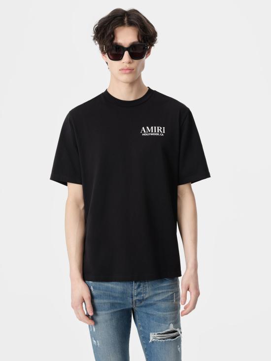 26FW 아미리 반팔 티셔츠 AMJYTE1071 001 Nero - AMIRI