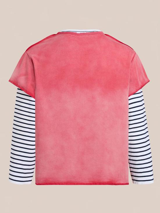 26FW 파운드 긴팔 티셔츠 FOPF26TT16012 6582 Rosso - FOUND