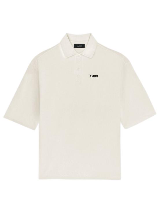 26FW 아미리 폴로 티셔츠 AM326JR018 002A Bianco