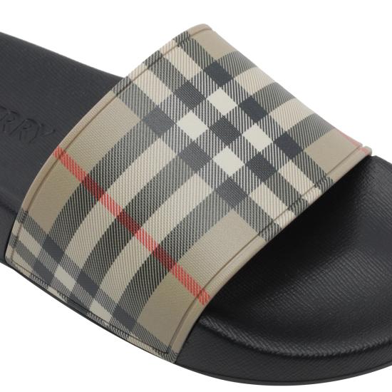 26FW 버버리 뮬/슬리퍼 8129969 A7028 Beige - BURBERRY