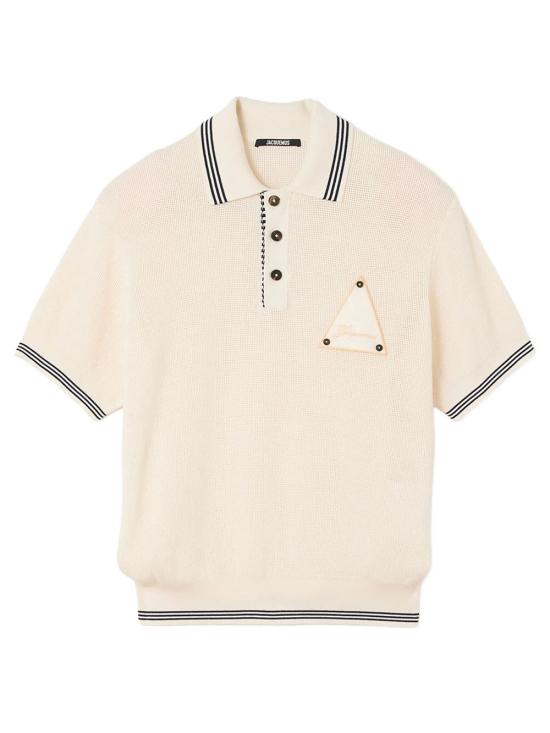 26SS 자크뮈스 폴로 티셔츠 POM00618AK00318 100 WHITE