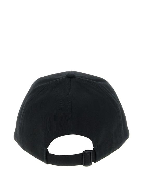 25FW 몽클레어 로고 코튼 개버딘 베이스볼 캡 K2 091 3B000 30 0U082 999 BLACK - MONCLER