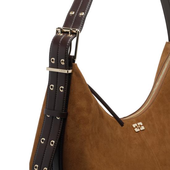 26FW 가니 숄더백 C1040024 983 Brown - GANNI