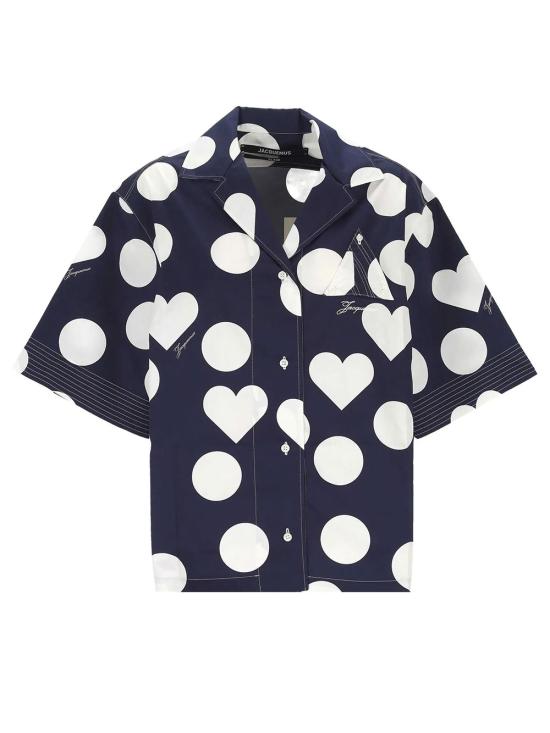 26SS 자크뮈스 블라우스 SHW00567AW00841 3HD NAVY