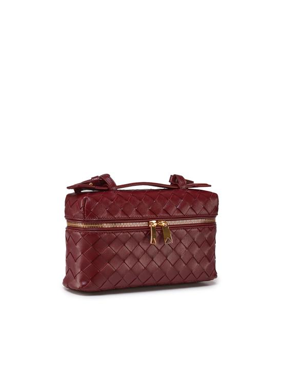 26FW 보테가베네타 뱅뱅 베니티 케이스백 789109 V3IV12247 Barolo gold - BOTTEGA VENETA