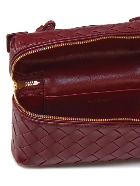 26FW 보테가베네타 뱅뱅 베니티 케이스백 789109 V3IV12247 Barolo gold - BOTTEGA VENETA