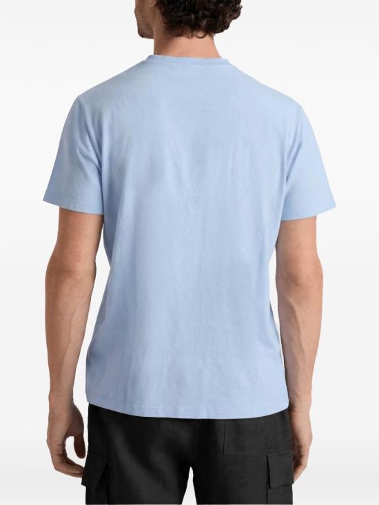 26SS 빌보콰 반팔 티셔츠 PSLCM919 615 Light blue - VILEBREQUIN