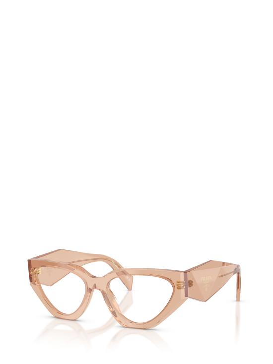 26FW 프라다 안경 PR C07V 20H1O1 TRANSPARENT CHOCOLATE - PRADA