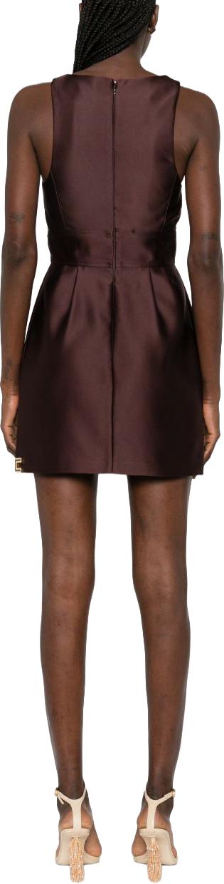 26SS 엘리자베타프랜치 숏 원피스 AB87561E2644 BROWN - ELISABETTA FRANCHI