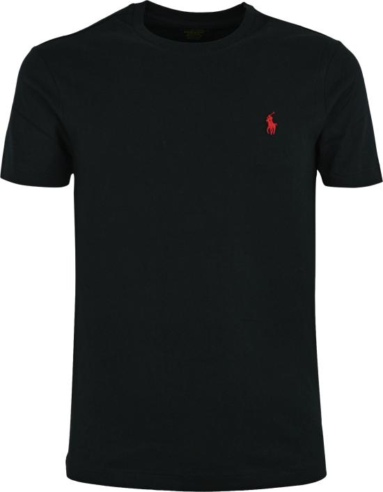 26SS 랄프 로렌 반팔 티셔츠 710680785001 BLACK