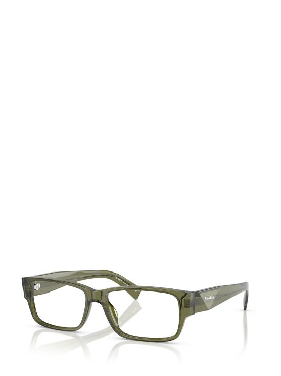 26FW 프라다 안경 PR B09V 25A1O1 TRANSPARENT GREEN - PRADA