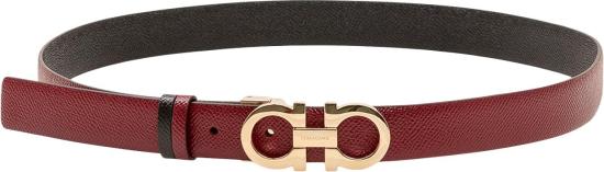 26FW 살바토레 페라가모 레귤러 벨트 23A565780393 MAROON
