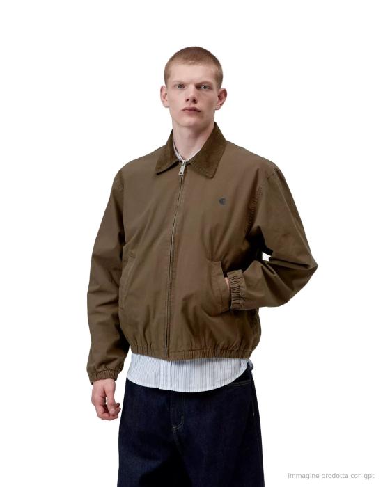 26FW 칼하트 WIP 봄버 자켓 I036804 3TUGD BROWN - CARHARTT WIP