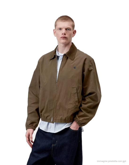 26FW 칼하트 WIP 봄버 자켓 I036804 3TUGD BROWN - CARHARTT WIP