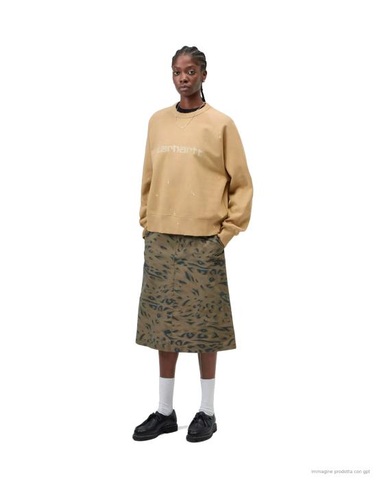26FW 칼하트 WIP 긴팔 티셔츠 I036843 07EEJ CAMEL - CARHARTT WIP
