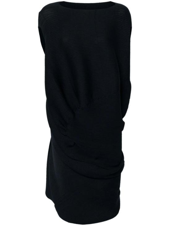 26FW 이세이 미야케 에어레이트 미디 드레스 IM46KH816 79 DARK NAVY - ISSEY MIYAKE